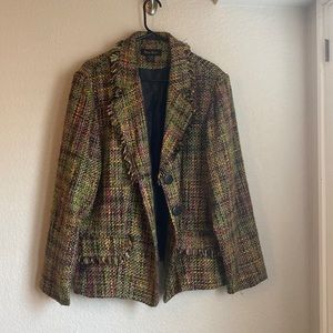 Absolutely beautiful Ashley Stewart raw edge tweed jacket - Buy 1 get 1 free!